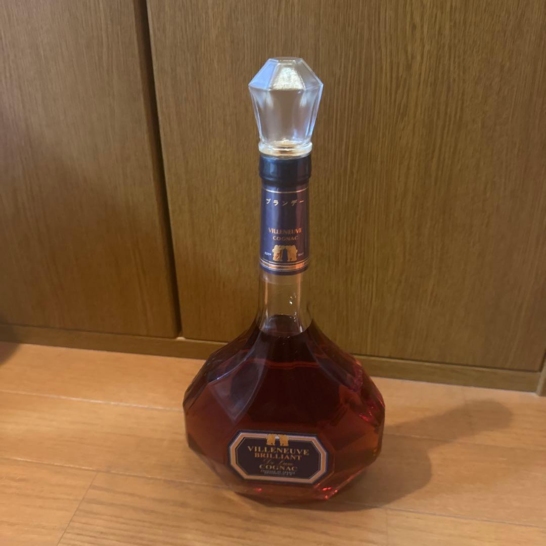 VILLERÉVE ブランデー 八角形ボトル
