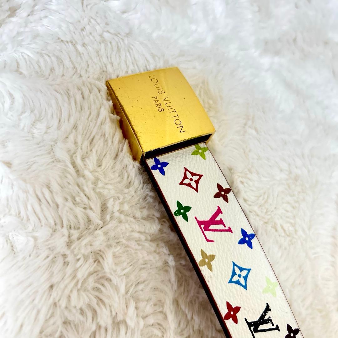 Louis Vuitton サンチュールキャレ ブロンモノグラム マルチカラー
