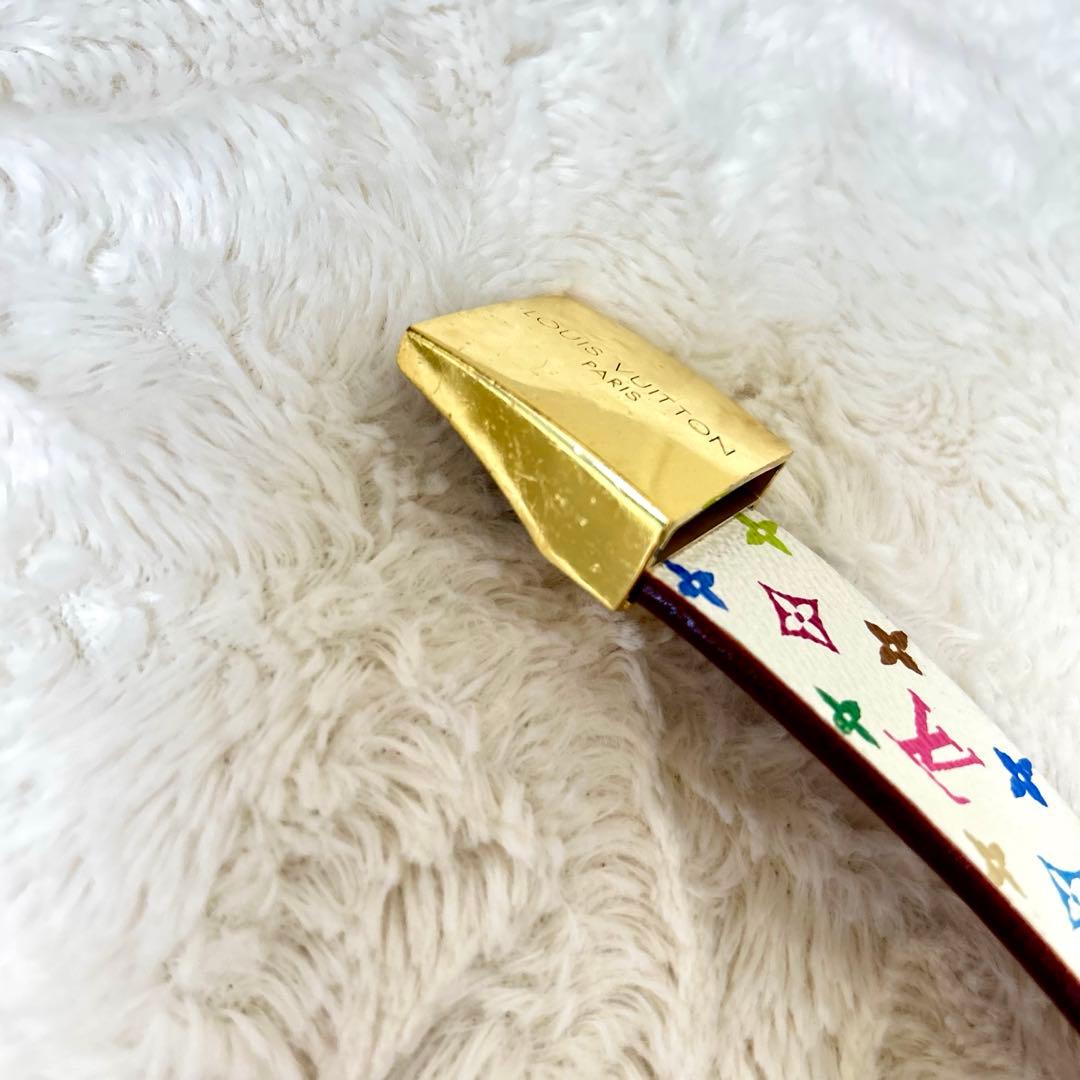 Louis Vuitton サンチュールキャレ ブロンモノグラム マルチカラー