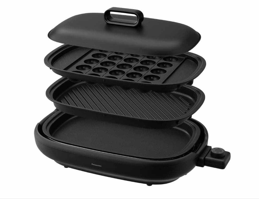 ⑤ 【新品】Panasonic NF-HM310-K ホットプレート　2024年