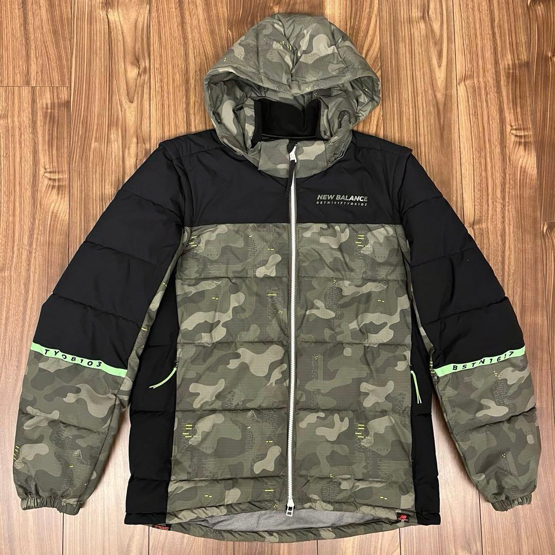 ニューバランスゴルフ 中綿ジャケット カモ 迷彩 2way 3way 4way