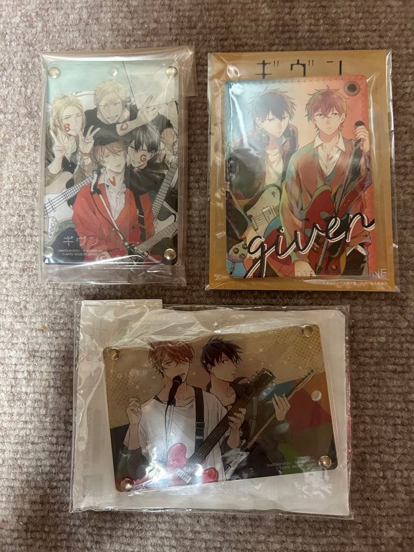 ギヴン IDカードケース パスケース ３点 キヅナツキ