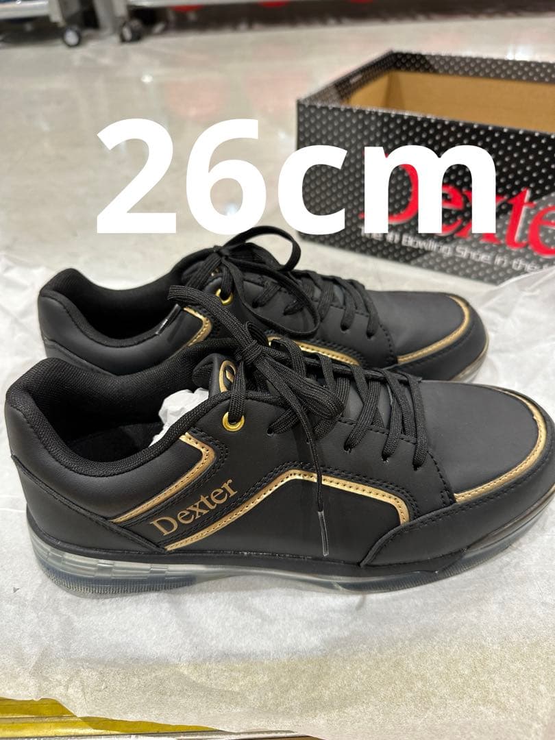 Dexter ボウリングシューズ ブラック DS160 26センチ