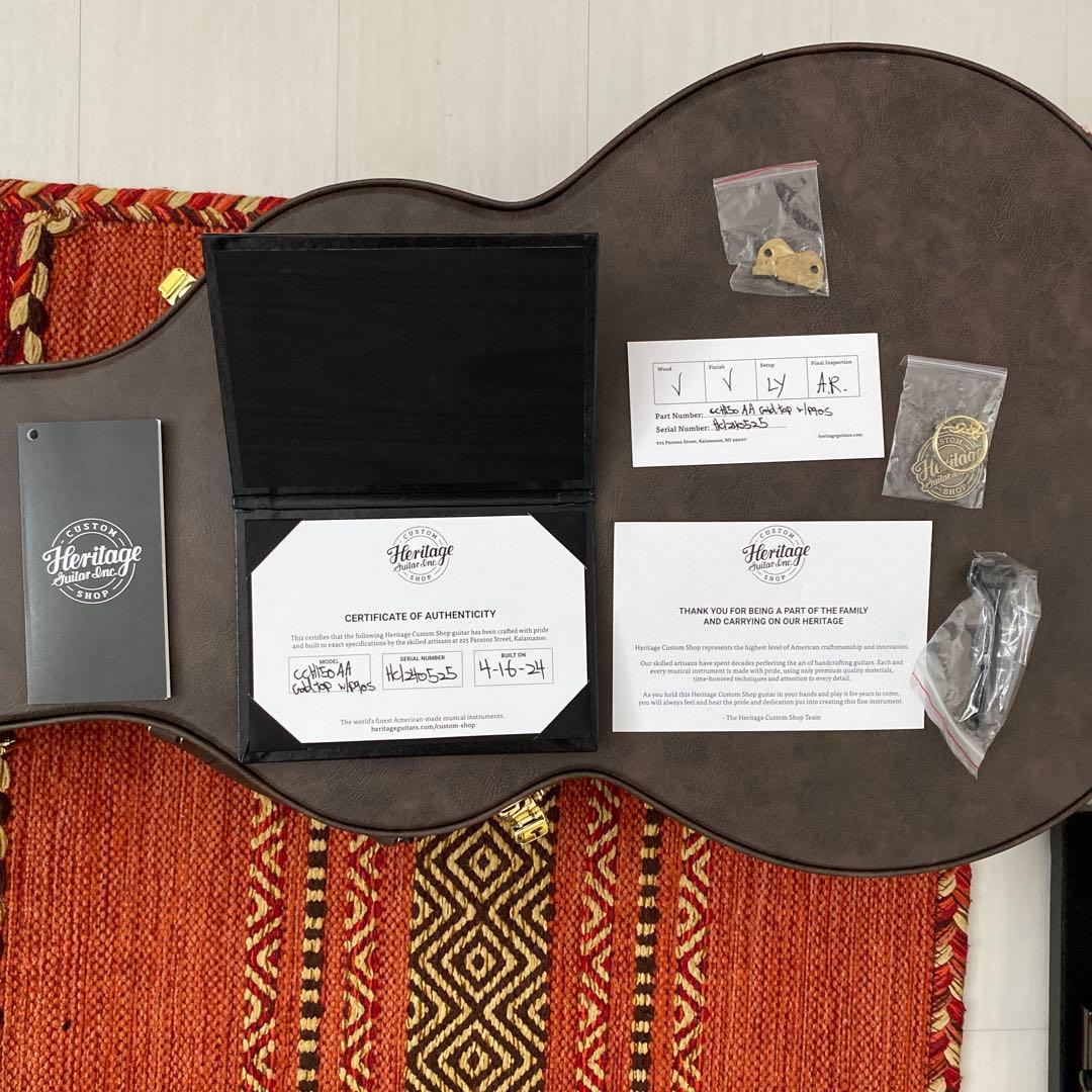 ギター Heritage customshop H-150 P90artisanaged