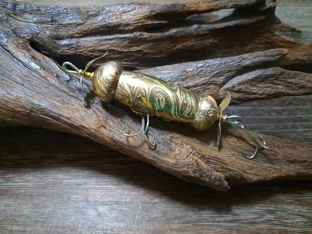 道楽　DOWLUCK 　ドウラク　クルクルチンチン　金沢金箔銀墨流し　レアカラー