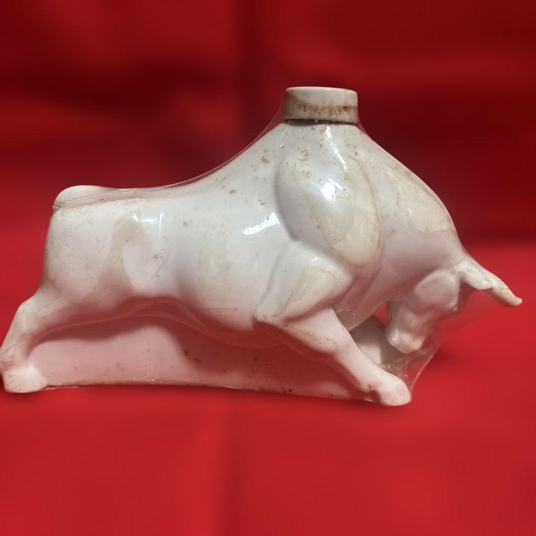 陶器製容器 オーシャンウィスキー干支ボトル 闘牛 特級ウィスキー