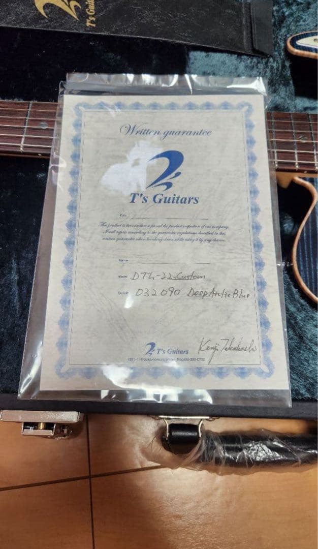 ギター T's Guitars DTL-22Custom
