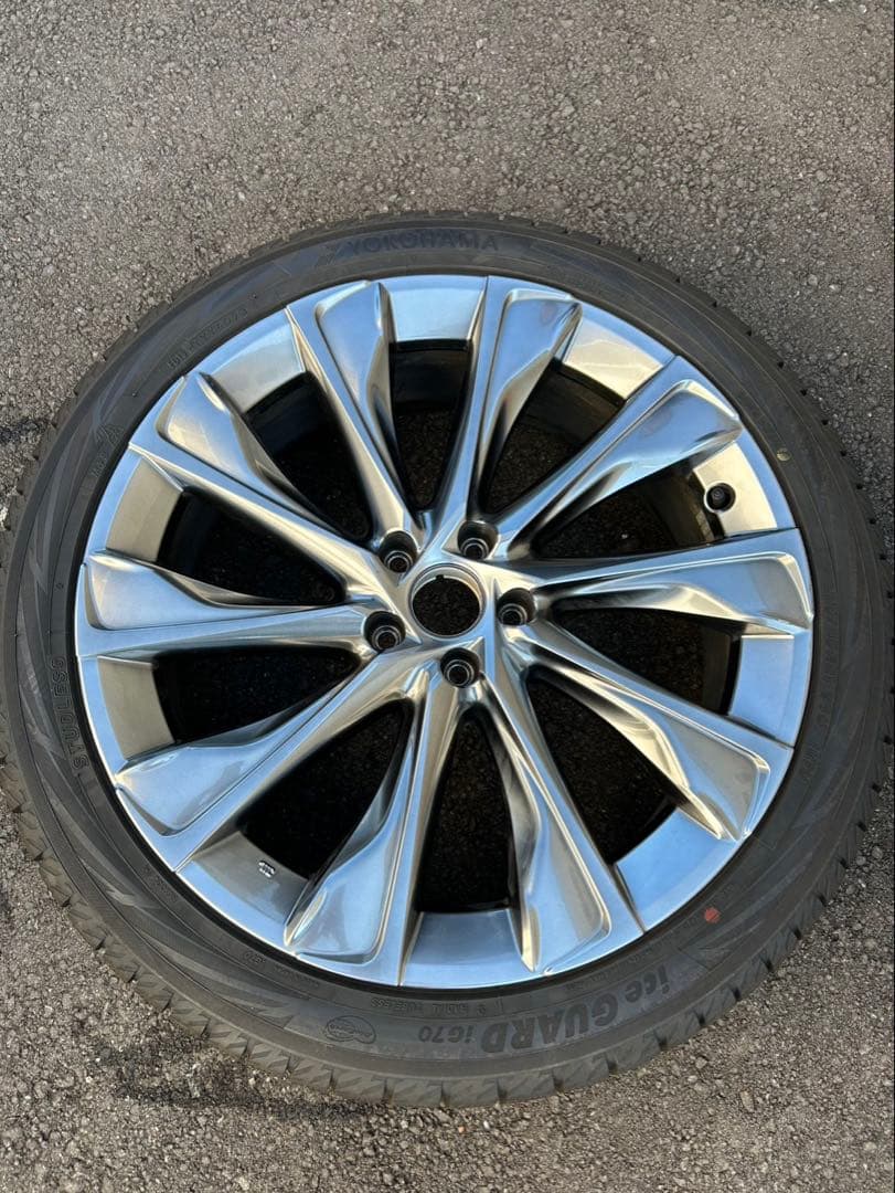 GT①クラウン　スタッドレスタイヤ付ホイール　1本　225/45R21