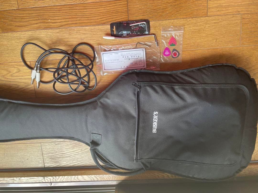 BUSKERS ストラトタイプ BH1-BK 付属品 島村楽器 エレキギター