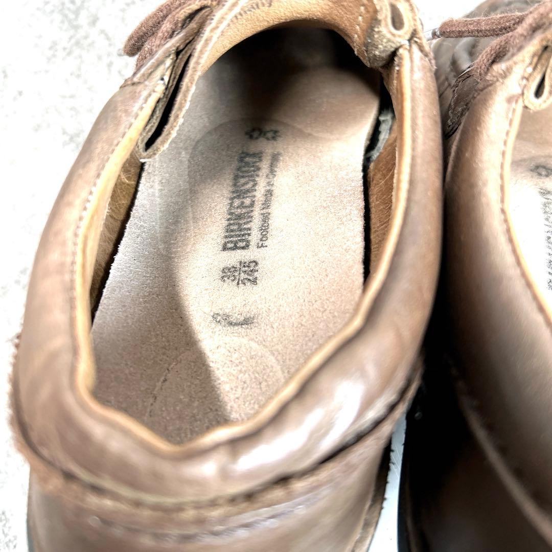 美品✨【ビルケンシュトック】パサデナ/ナロー幅/革靴/コンフォートシューズ/茶色