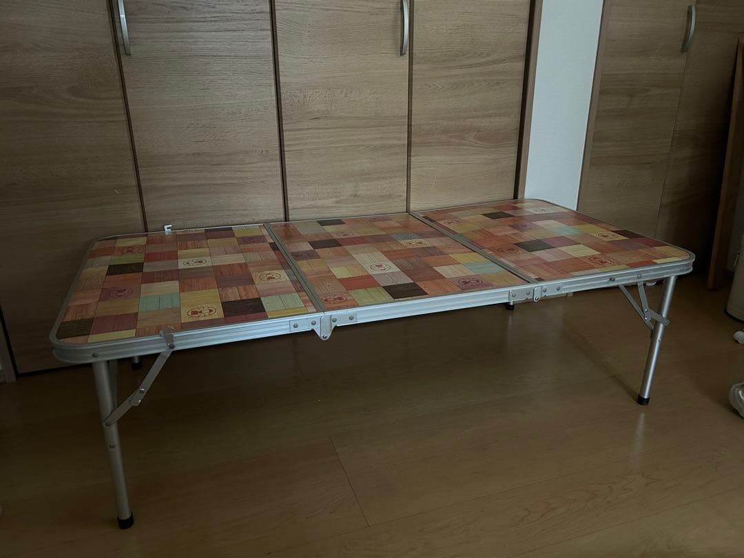 コールマン キャンプテーブル140折りたたみアウトドアテーブルモザイクテーブル