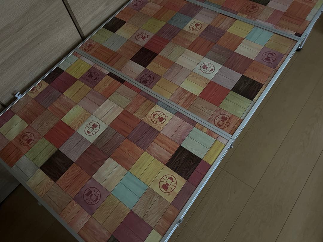 コールマン キャンプテーブル140折りたたみアウトドアテーブルモザイクテーブル