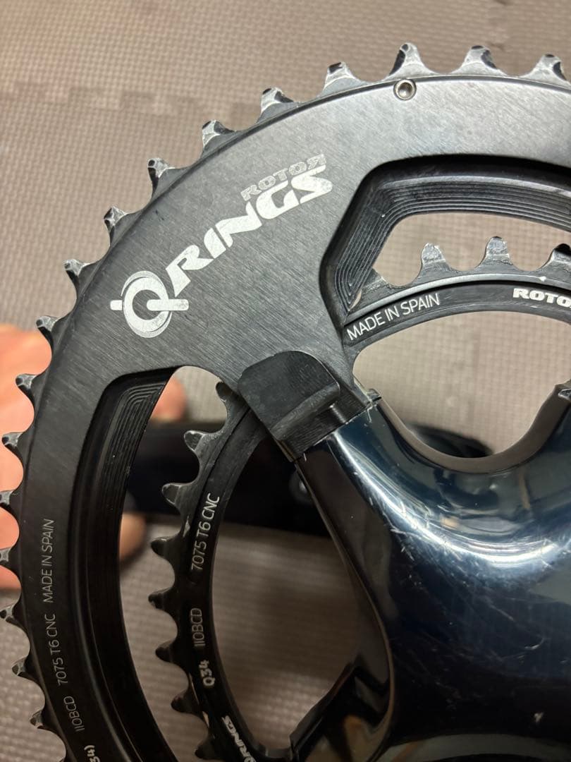 デュラエース FC-R9100 172.5mm11sQ-RINGS 50-34T