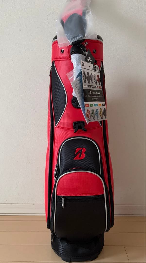 【新品未使用】ブリヂストン ゴルフ キャディバッグ CBG422 軽量モデル