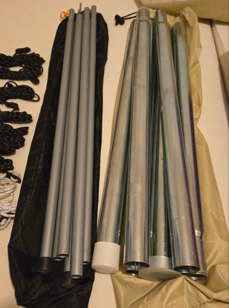 DOD ビックワンポールテント 8人用　グランドシート 追加ポール　ワンポールL