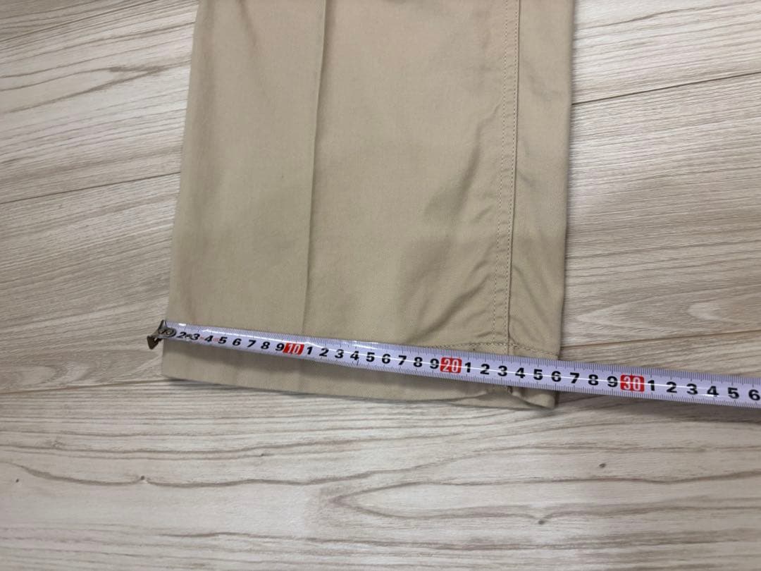 ドゥロワー drawer タック　チノパン