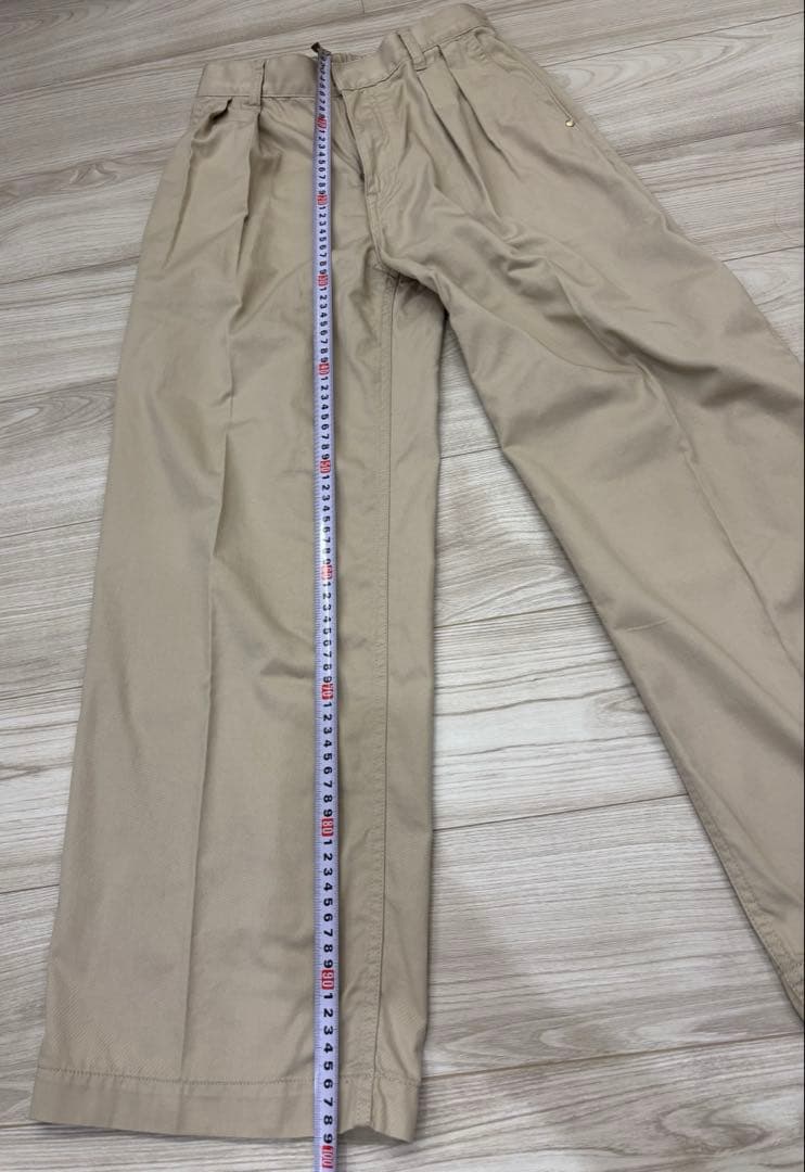 ドゥロワー drawer タック　チノパン