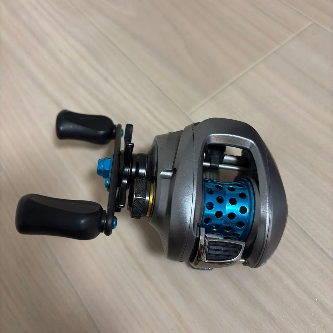 09アルデバラン KTFスプール、ハンドル、7.9ハイギア化　美品