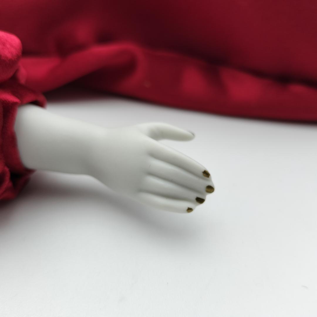 【極美品】1986年製 三協 陶器製 ピエロ人形 52cm ビスクドール風