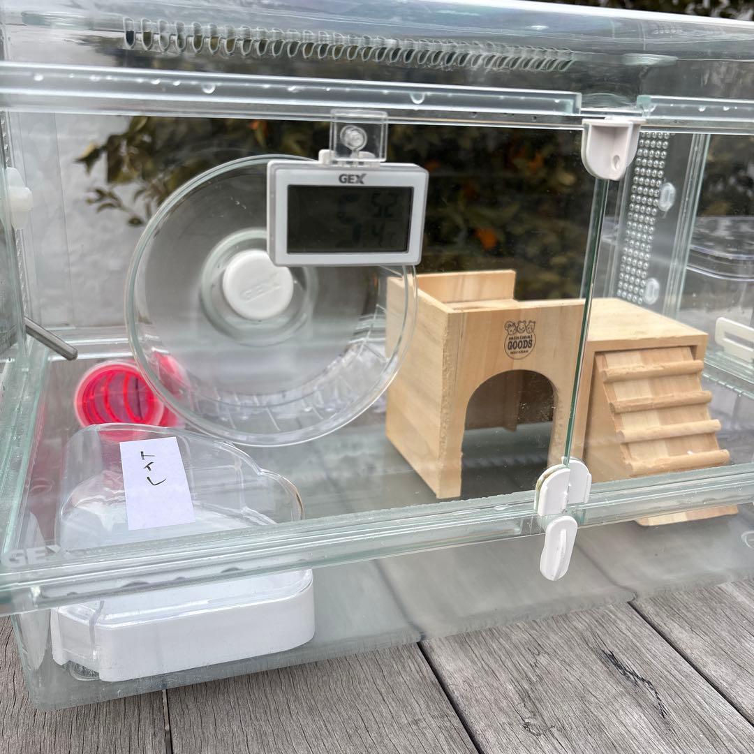 ハムスター　飼育セット　アクリル　小動物ケージ
