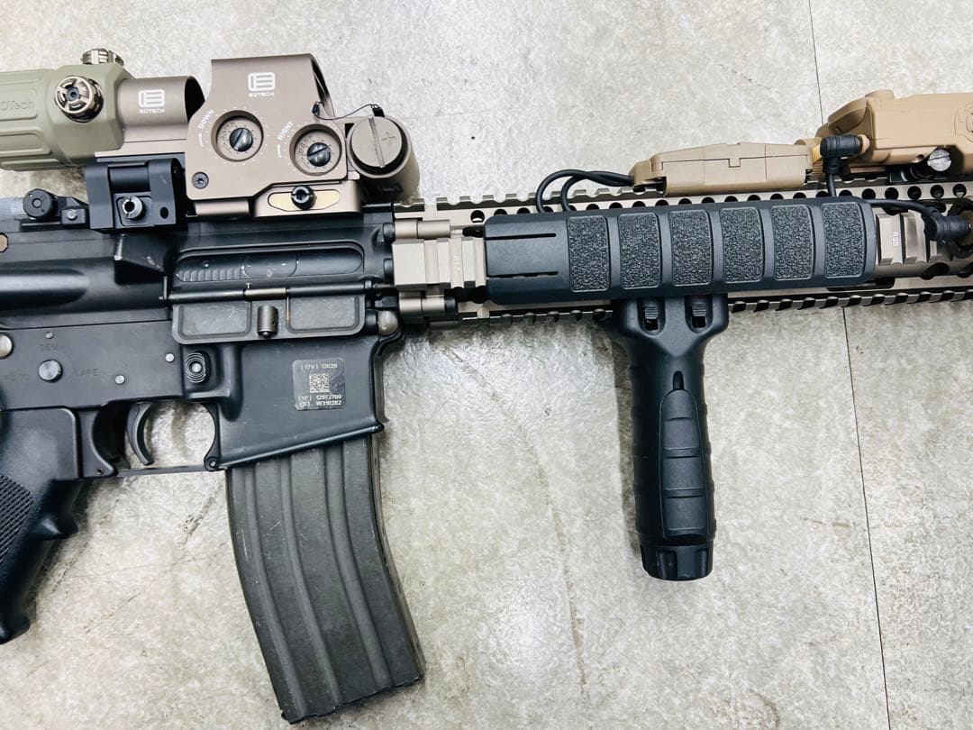 M4 システマ　PTW  電動ガン　MAX2 実物　トレポン　イオテック　特殊部