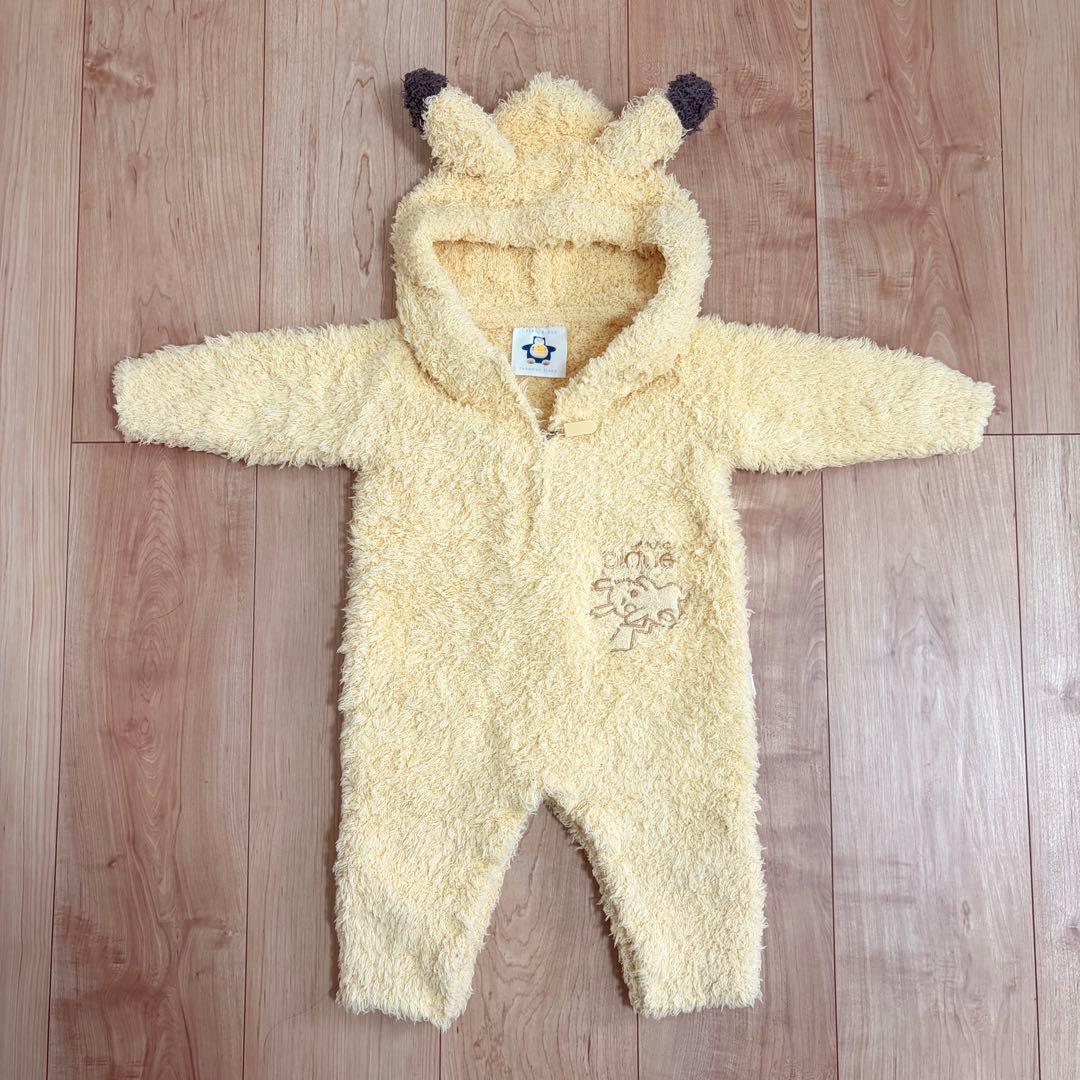 【新品・タグ付き】ジェラートピケ ポケモン ピカチュウ ロンパース 70〜80