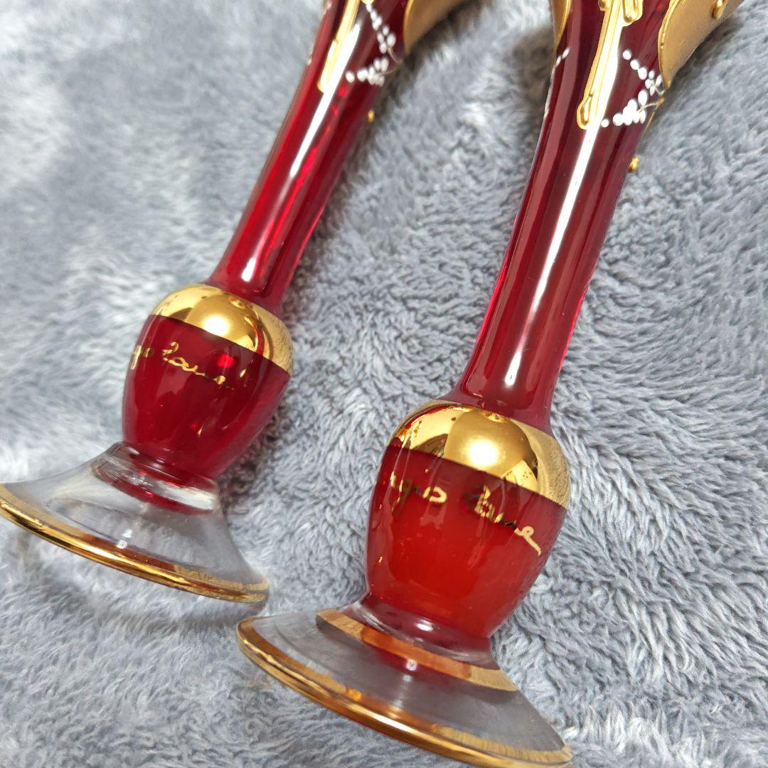 Murano ムラーノ　イタリア製 ベネチアンガラス 花瓶　希少　アンティーク