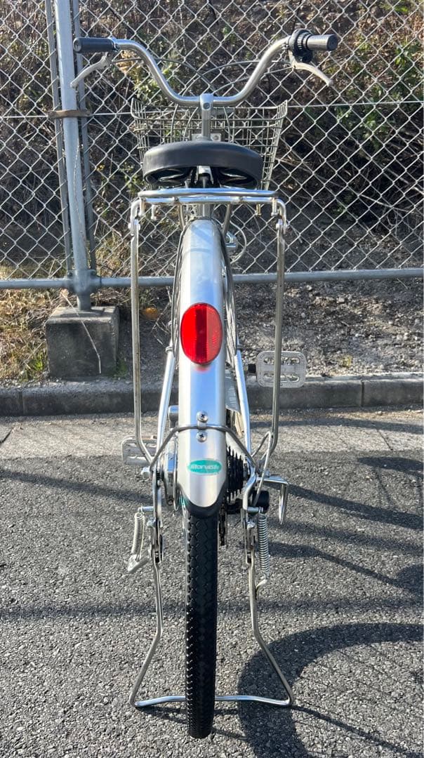 サイクル自転車27インチオートライト付き関東圏配送可能