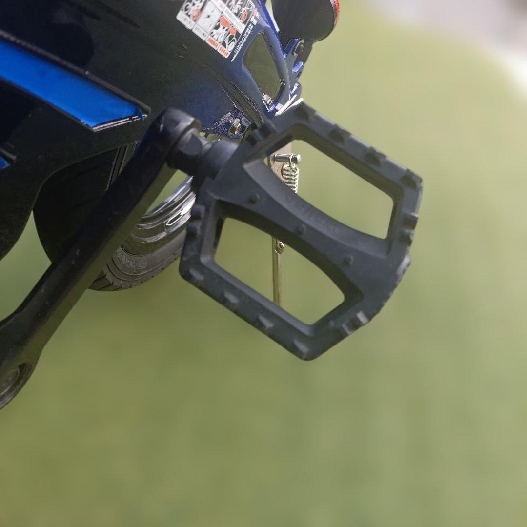 子どもの自転車16インチ青色