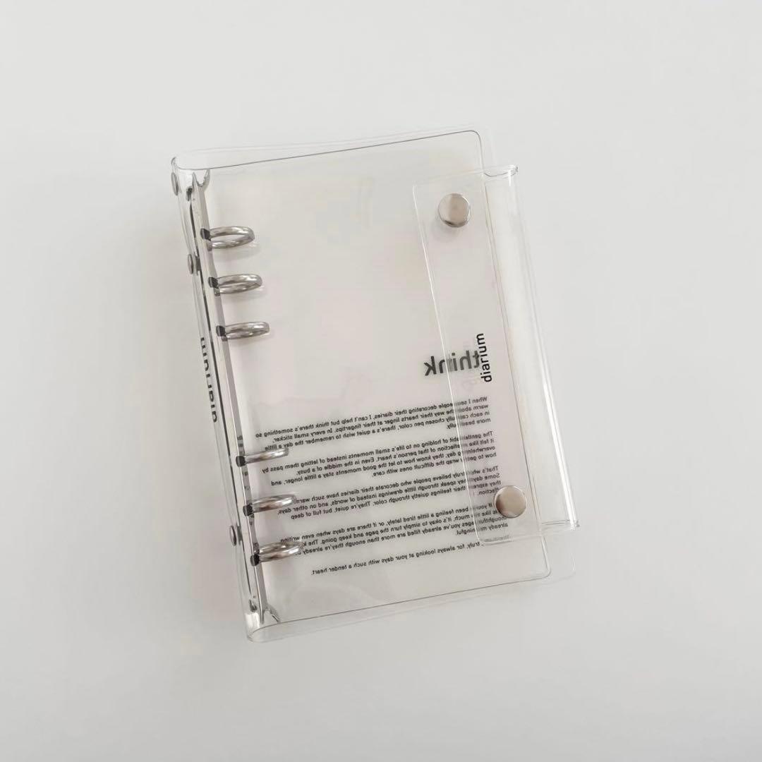 早い者勝　韓国　貯金　バインダー　カバー　A6 diarium No.1-1