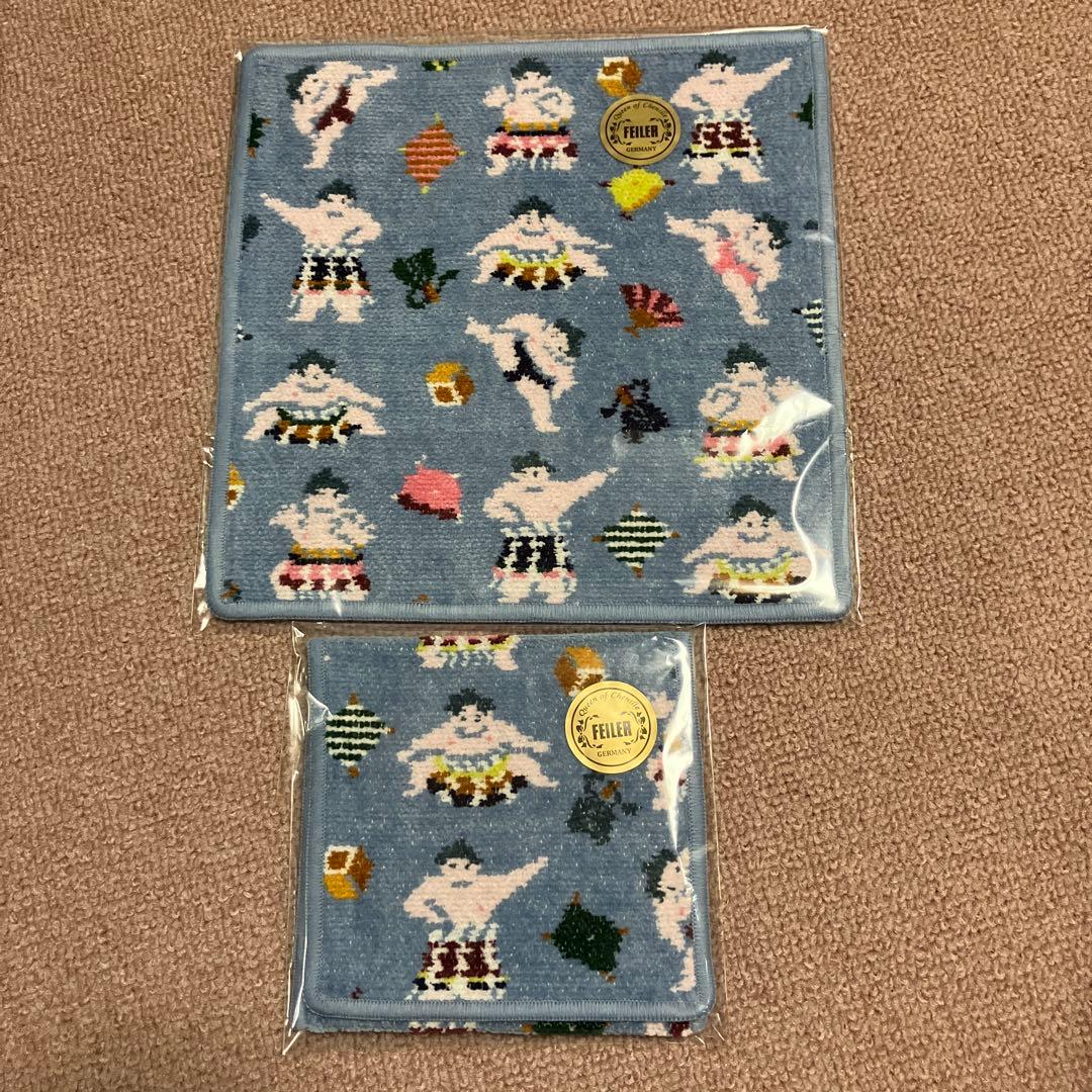 お値下げ！　ラブリーフェイラー　ハッケヨイ　ハンカチポーチ＆ハンカチセット　新品