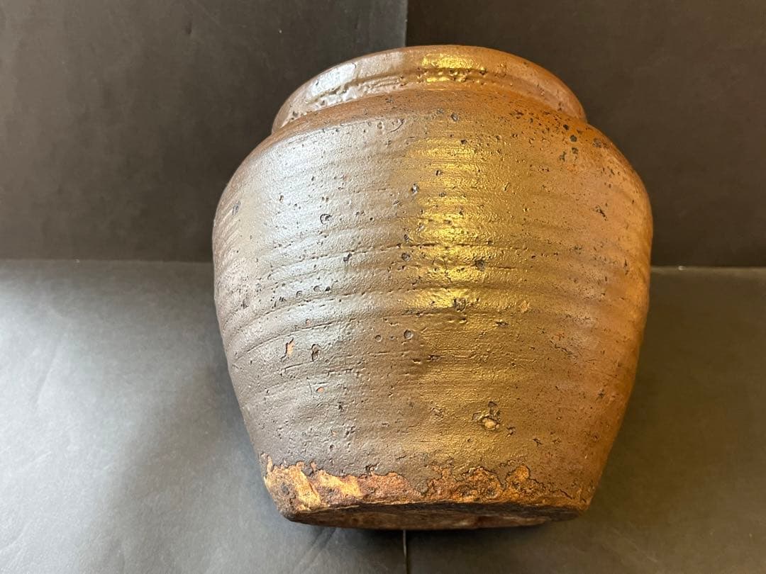 骨董品　古丹波　水指