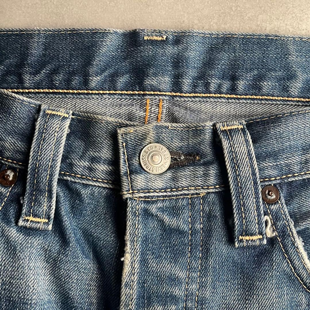【雰囲気◎】LEVI‘S 501XX LVC1947 W36【鬼ヒゲハチノス】
