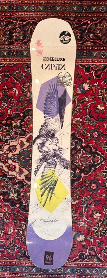 CAPiTA Bird of Feather 144cm ケース付属