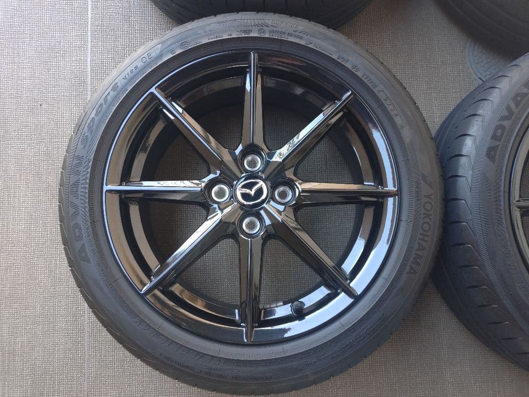 ND2 ロードスター 純正タイヤ ホイール 16インチ 黒