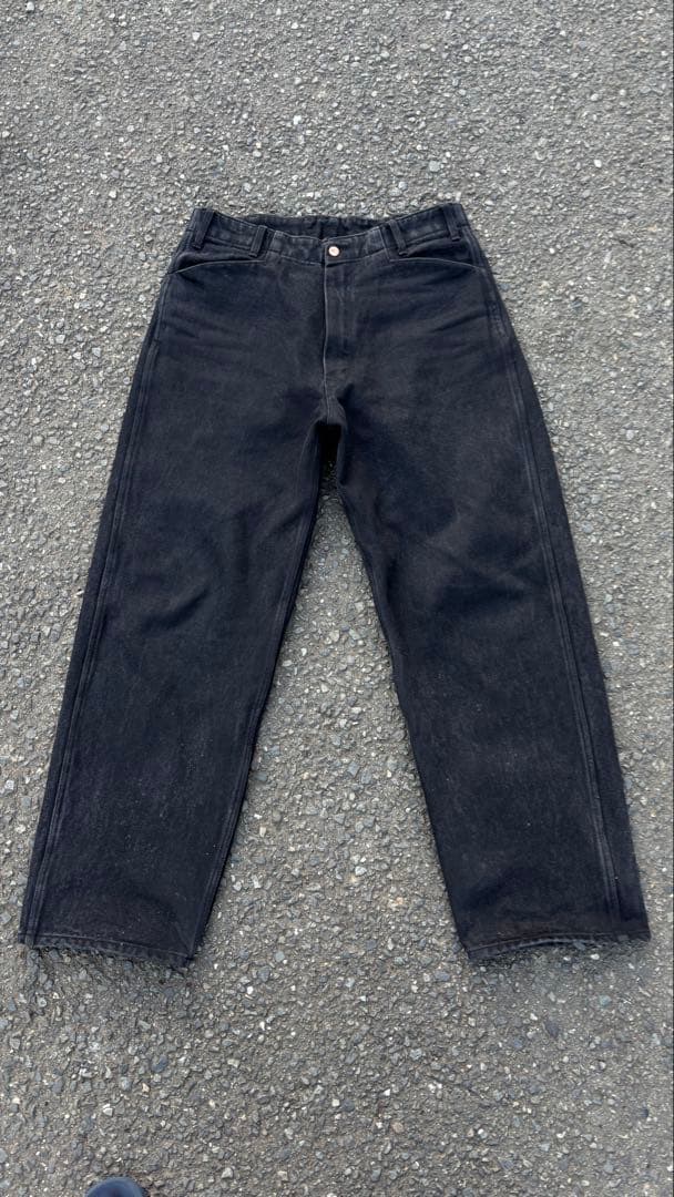 直営 松本店限定 25AW COMOLI Denim work pants 2