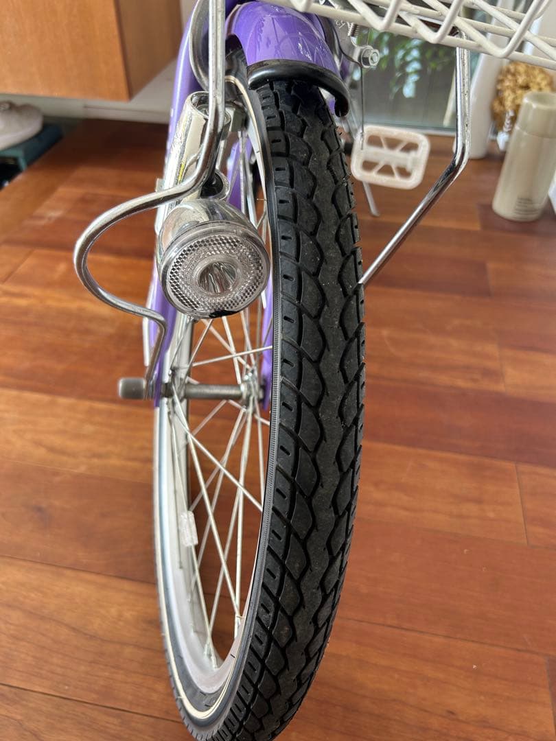 子供用　自転車　22インチ　室内保管　引取り限定