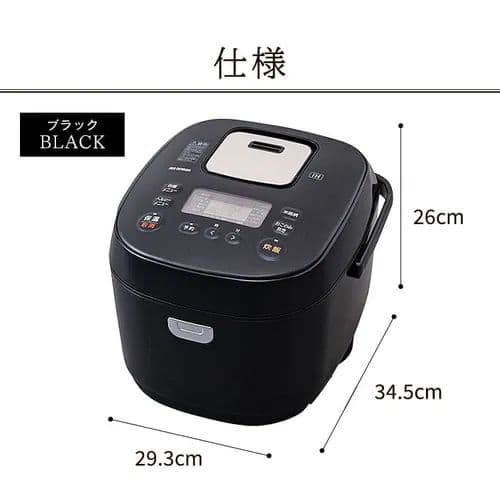 アイリスオーヤマ 炊飯器 1升炊きRC-ME10-B