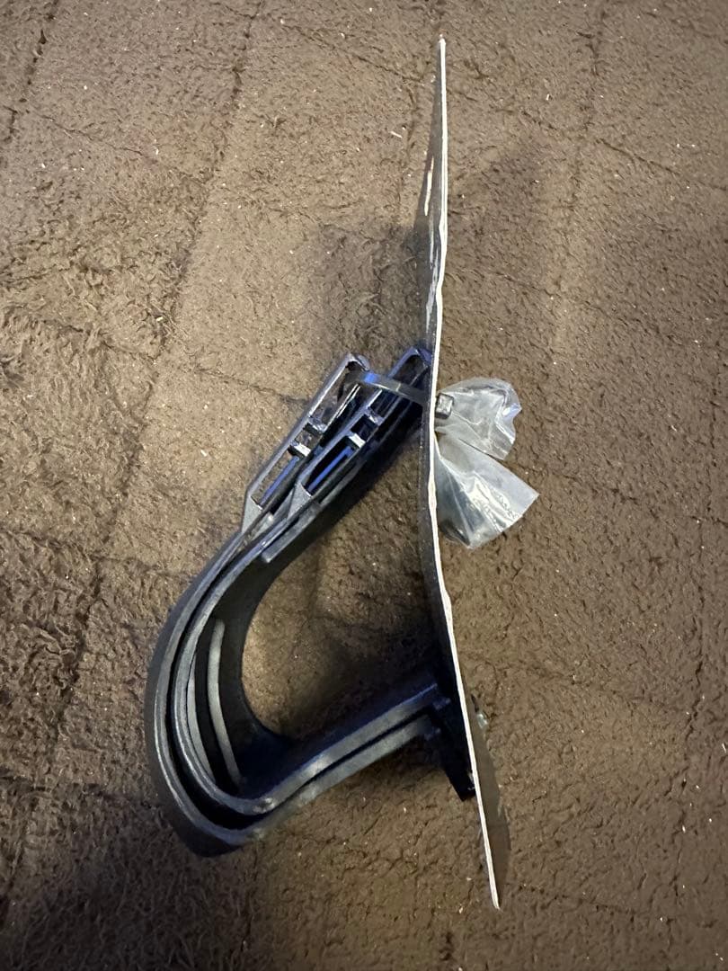 MASH ナイロントゥークリップ 70mm ブラック