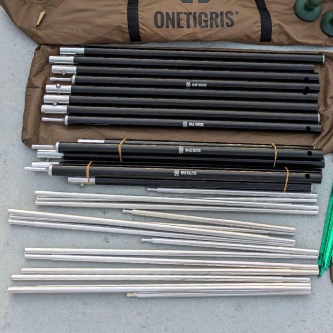 OneTigris SOLO STEAD キャンプテント、六角形デザイン