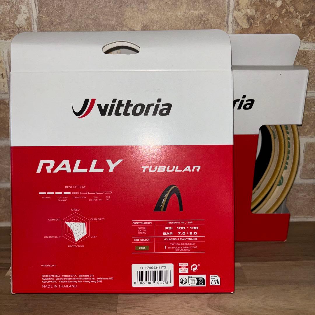 ヴィットリア ラリー チューブラータイヤ　ビットリア