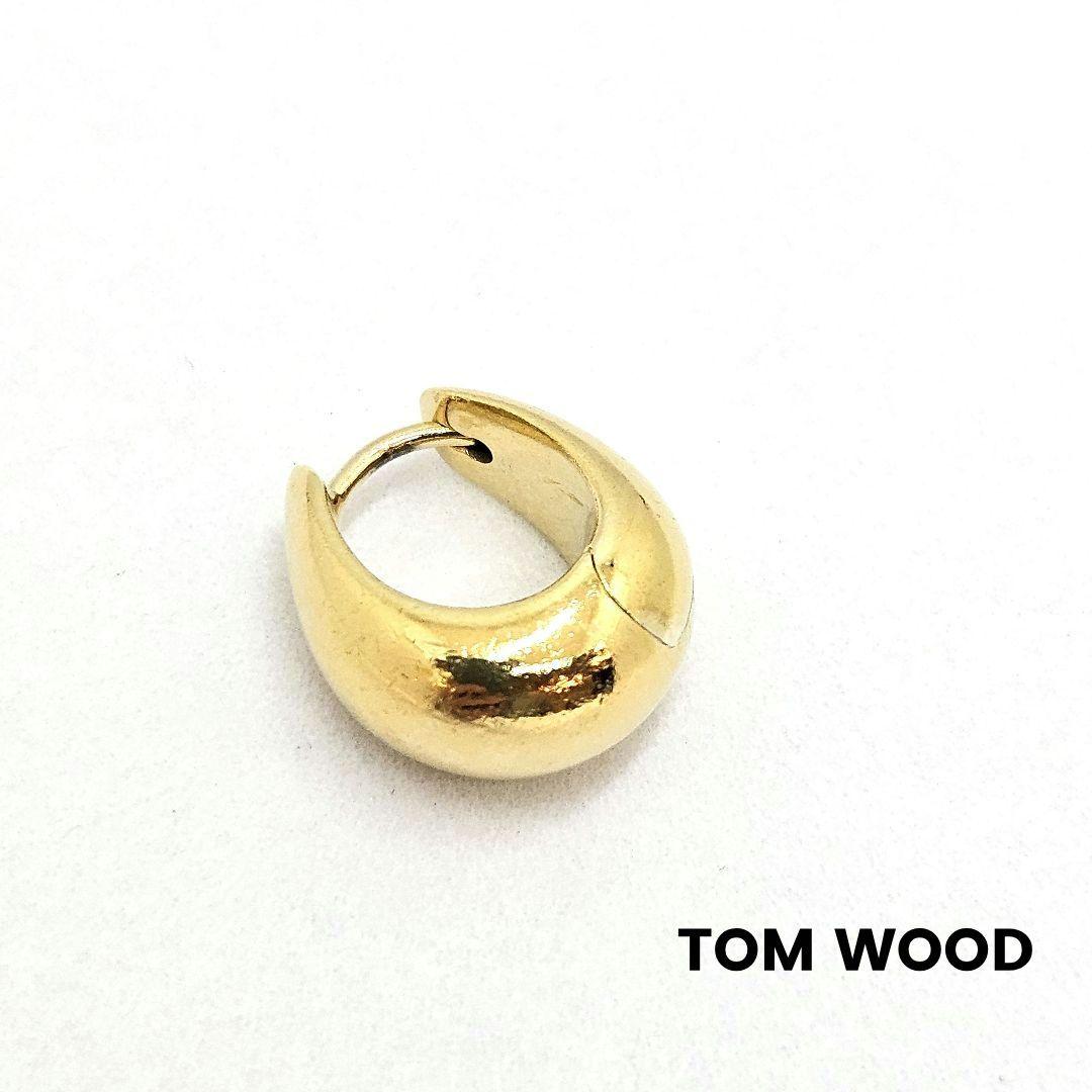 TOM WOOD トムウッド アイスフープピアス　925 ゴールドカラー 片耳