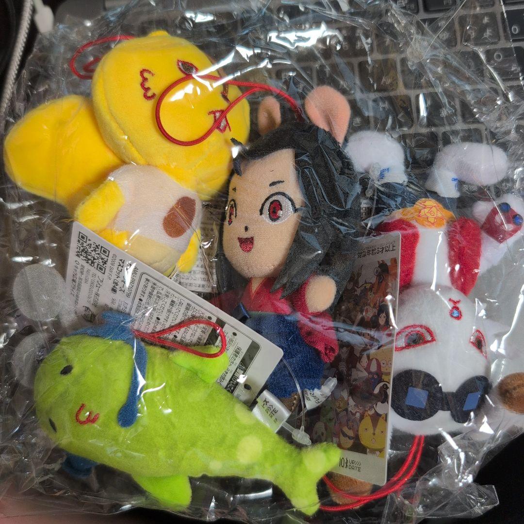 4個セット　コンプセット　サマーウォーズ　マスコット　ぬいぐるみ