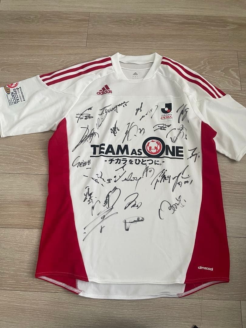 非売品 2013年 東日本大震災復興支援 Jリーグスペシャルマッチ サイン入り