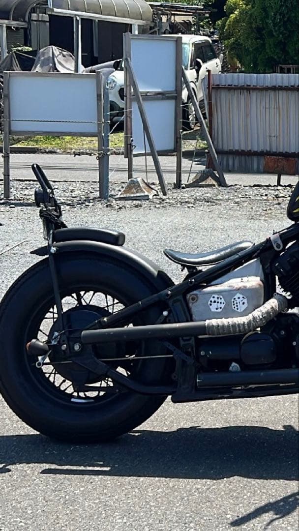 スロットルケーブル、シート類 ドラッグスター400