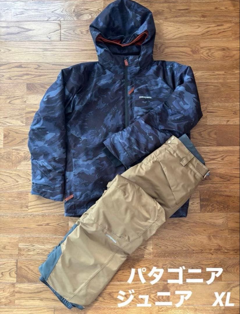 パタゴニア　スノーウェア スキーウェア 上着 ジュニア　XL 150 160