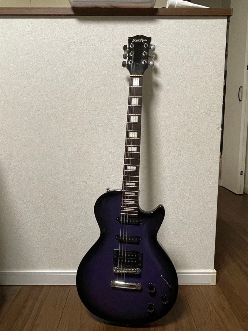 【匿名・送料込】Grass Roots エレキギター ギターケース付き