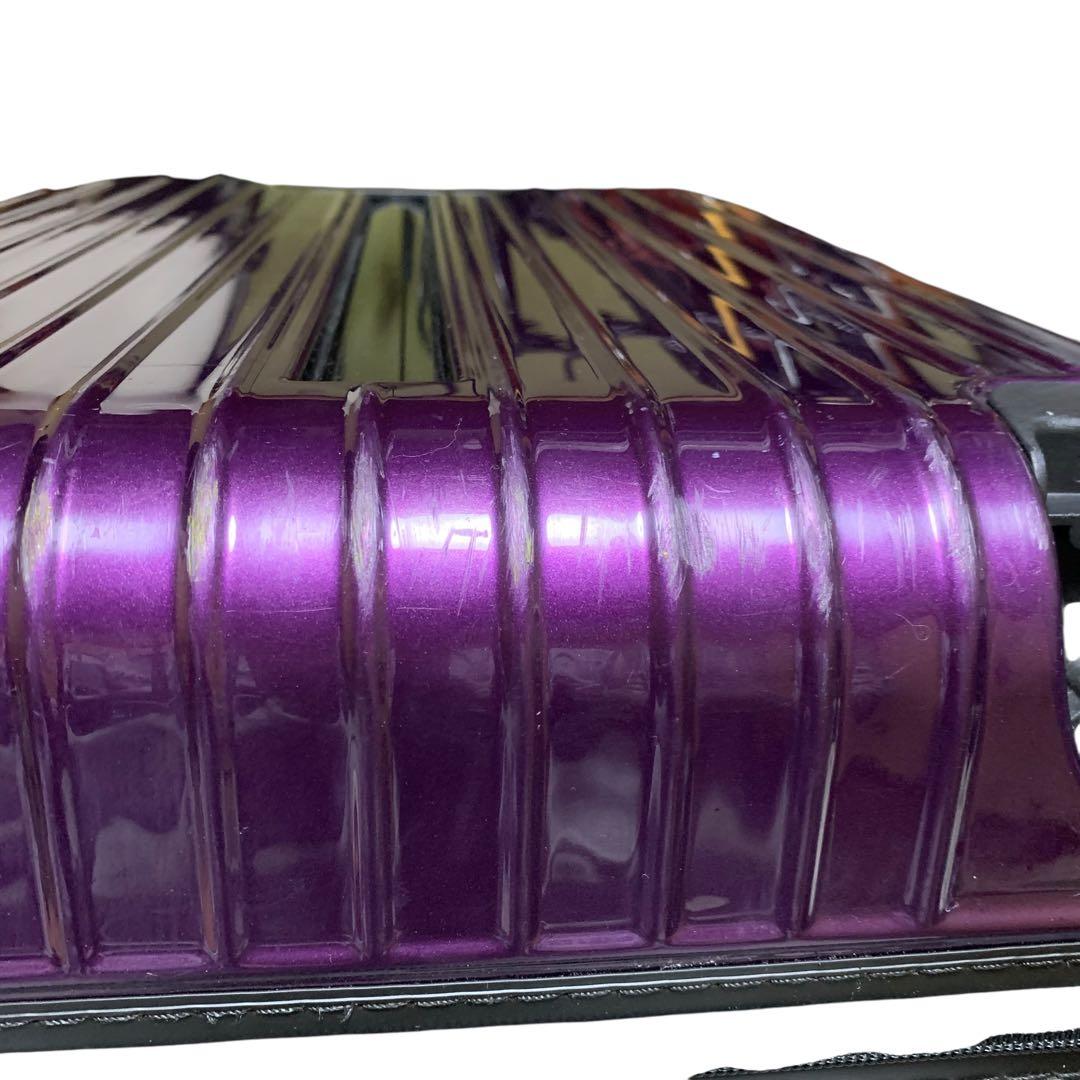 美品‼️RIMOWA リモワ サルサ 4輪キャリーケース 紫 USBポートキャビン