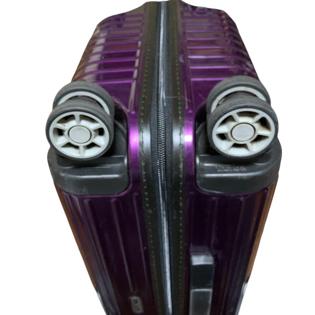 美品‼️RIMOWA リモワ サルサ 4輪キャリーケース 紫 USBポートキャビン