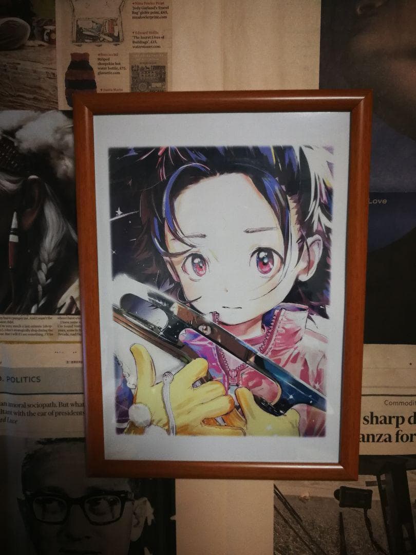 かとちゃんぺ　メダリスト　オマージュポスター２枚セット 　A3　額付